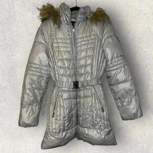 Guess size large puffer coat